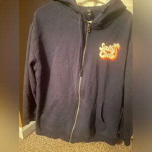 Large - Zip up Salty Crew hoodie